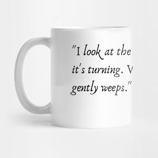 A Quote by Langston Hughes Mug